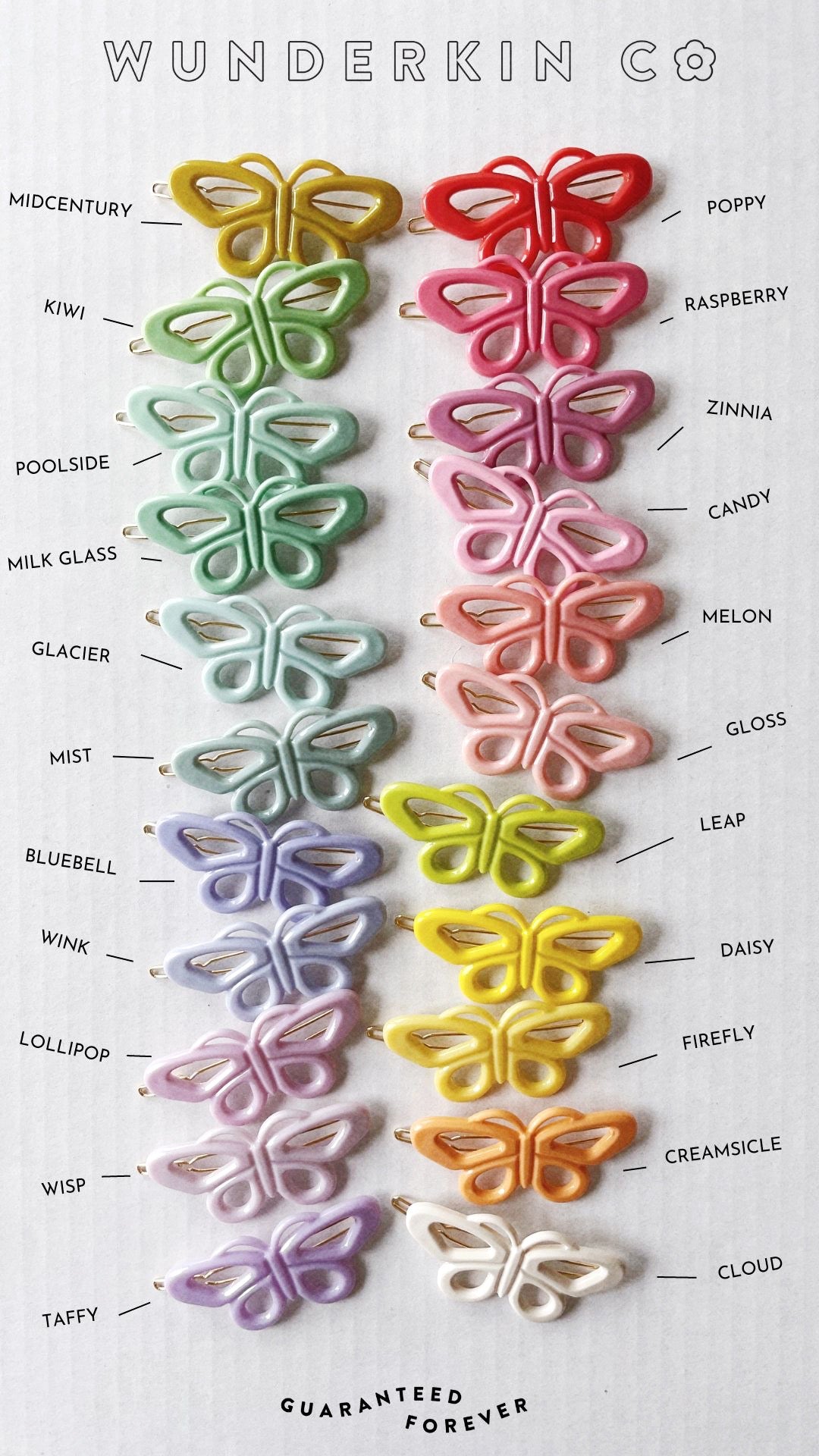 ◎WUNDERKIN◎ Butterfly Clip
