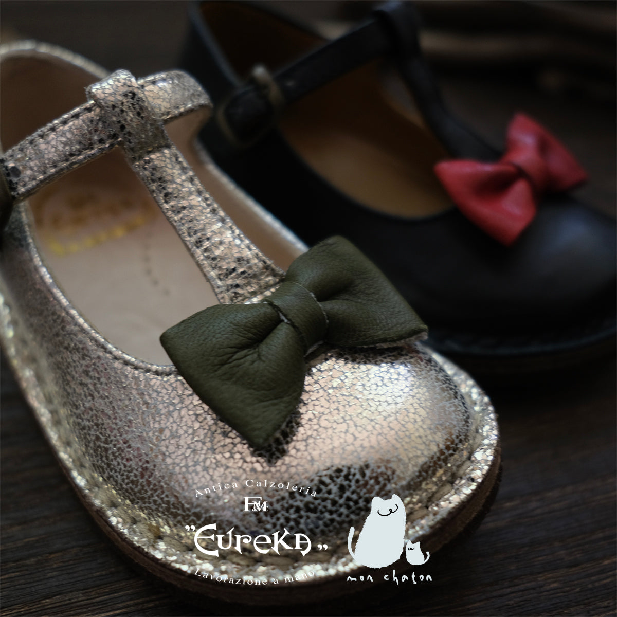 ◎EUREKA◎ T-strap Bow Ballerina