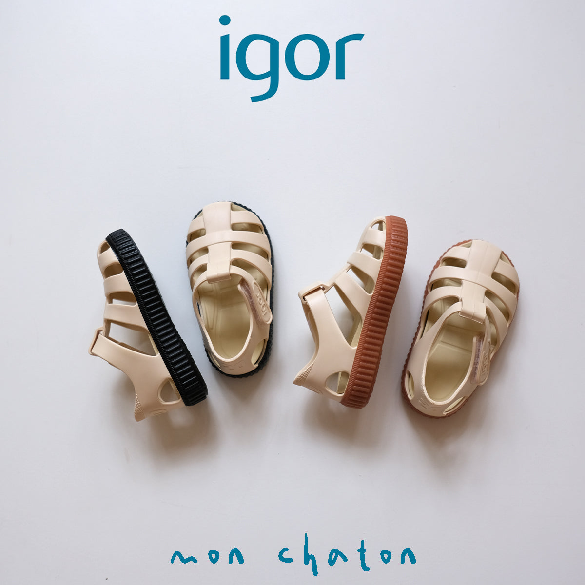 ◎IGOR◎ Nico Solid Sandals