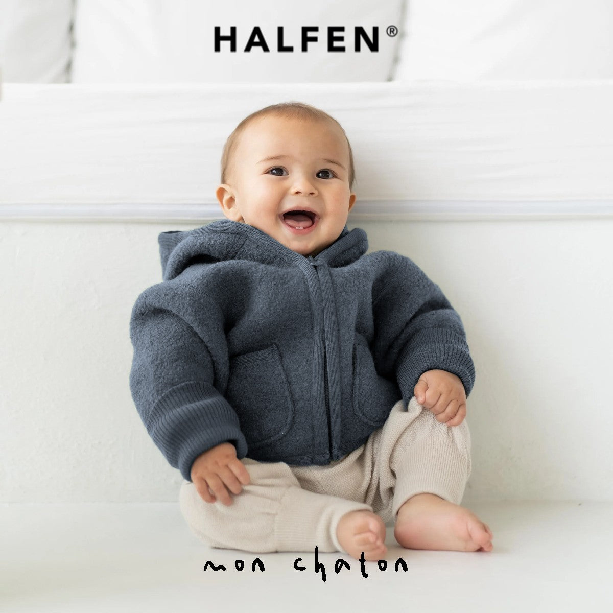 ◎HALFEN◎jacket with zipper