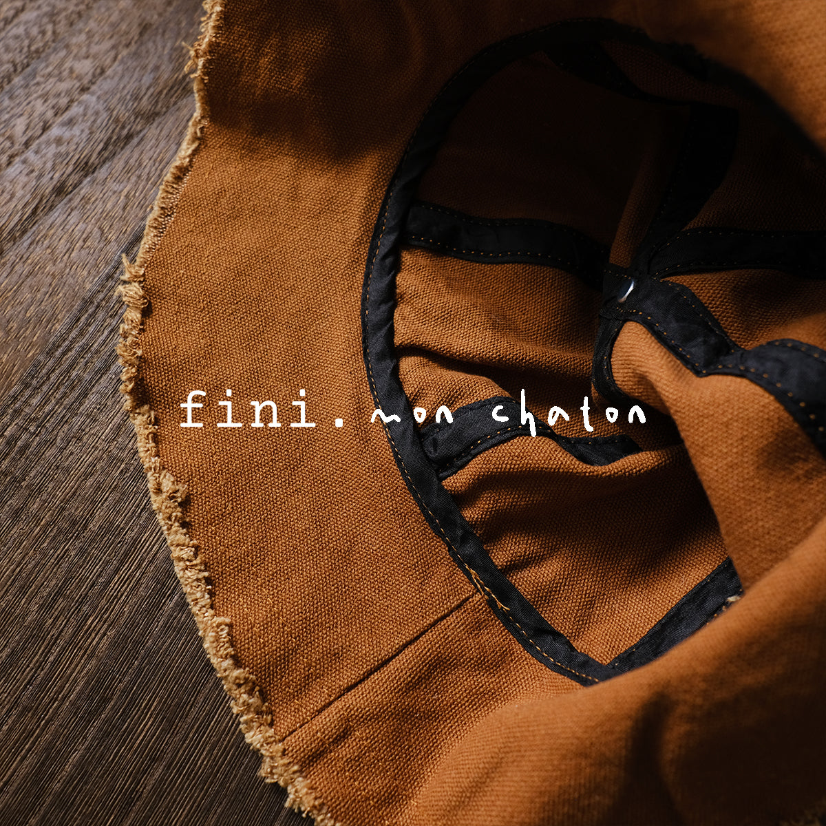◎FINI. THE LABEL◎ Fray Hat