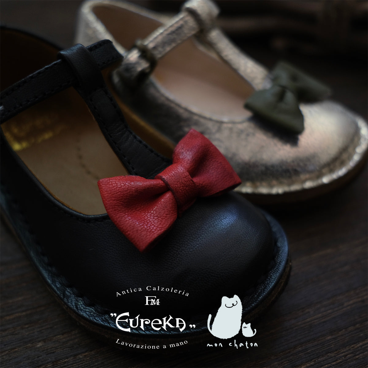 ◎EUREKA◎ T-strap Bow Ballerina