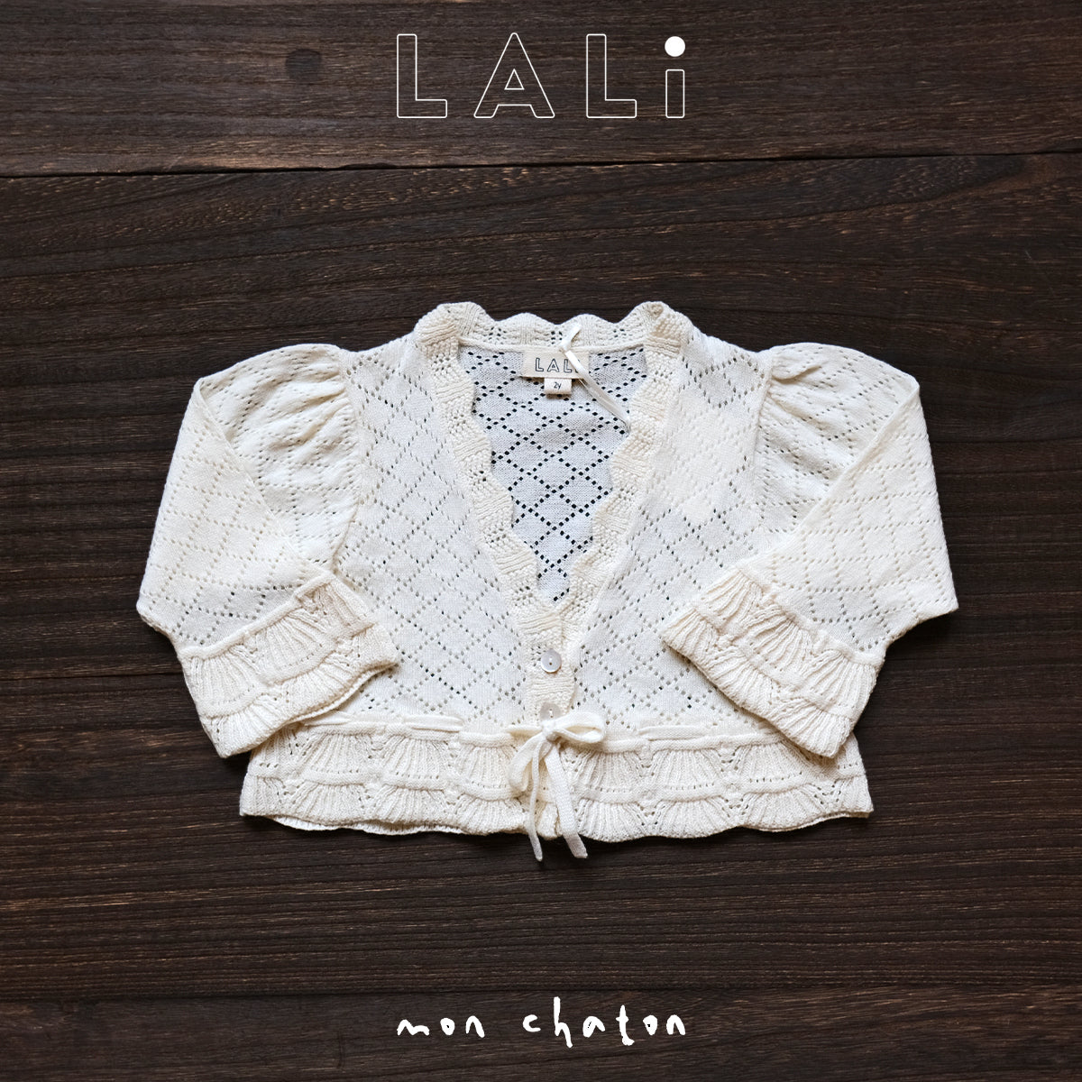 ◎LALI◎ Knit Cardigan in Almond
