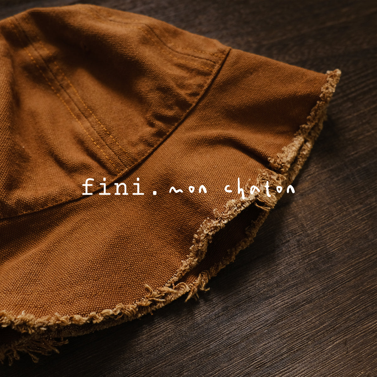 ◎FINI. THE LABEL◎ Fray Hat