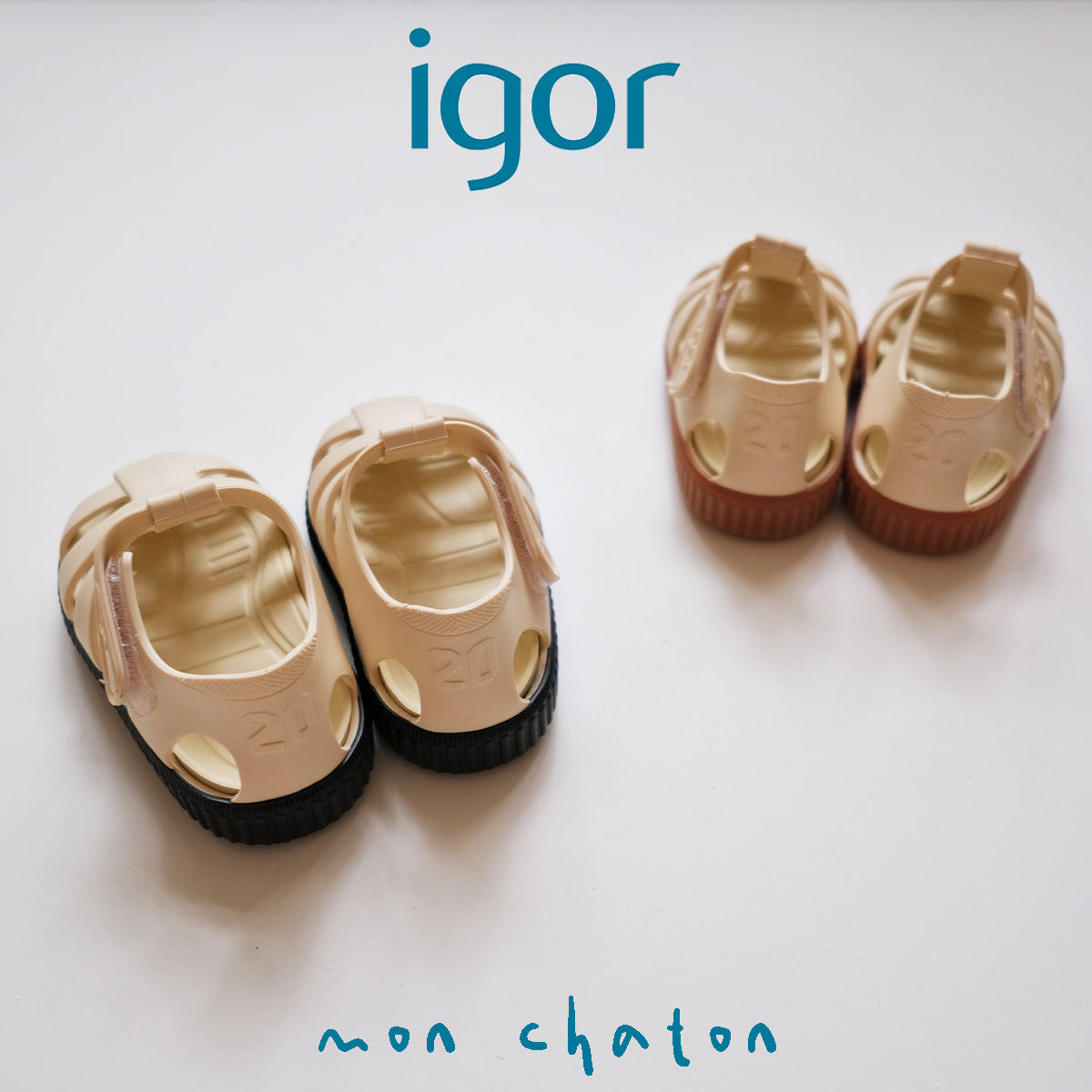 ◎IGOR◎ Nico Solid Sandals