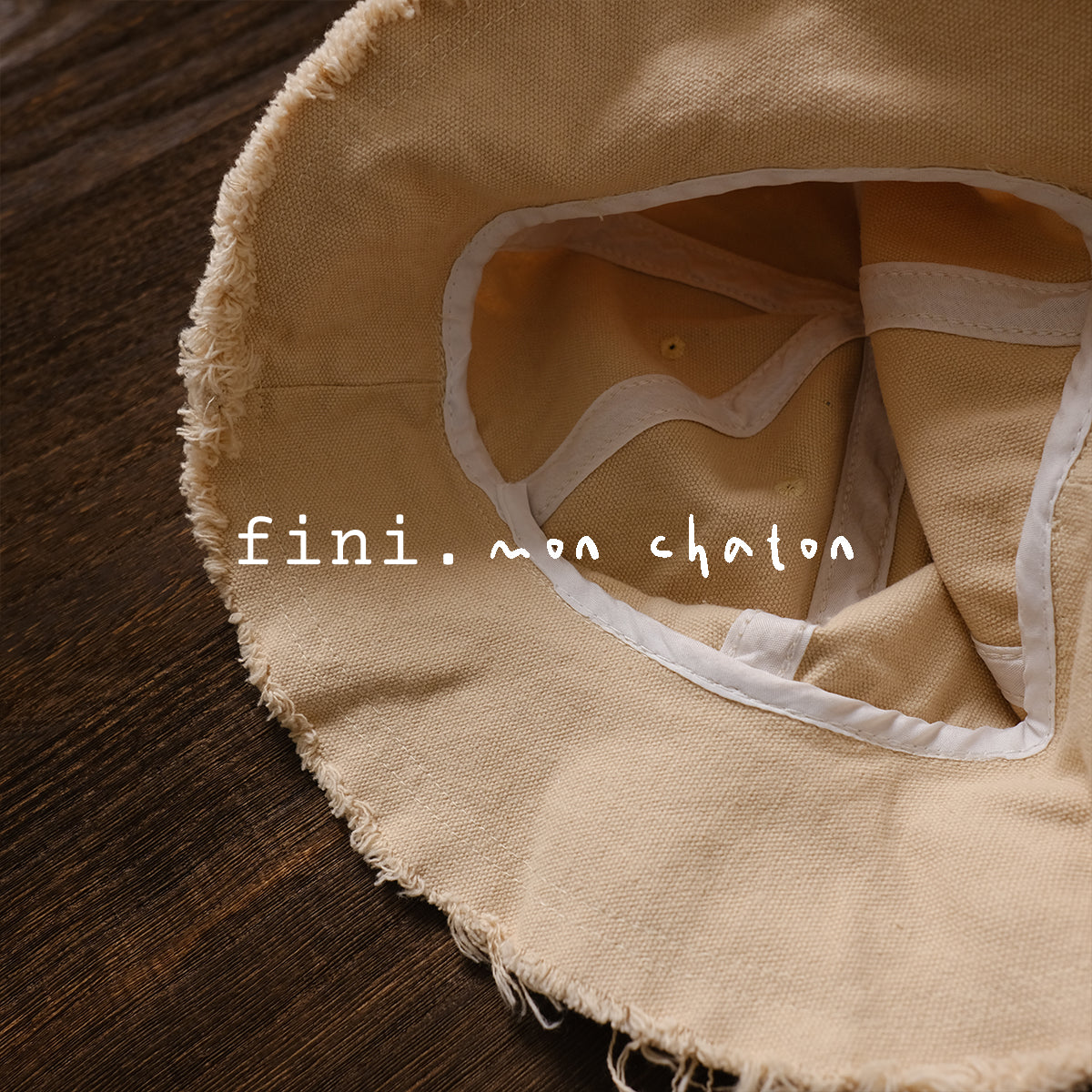 ◎FINI. THE LABEL◎ Fray Hat