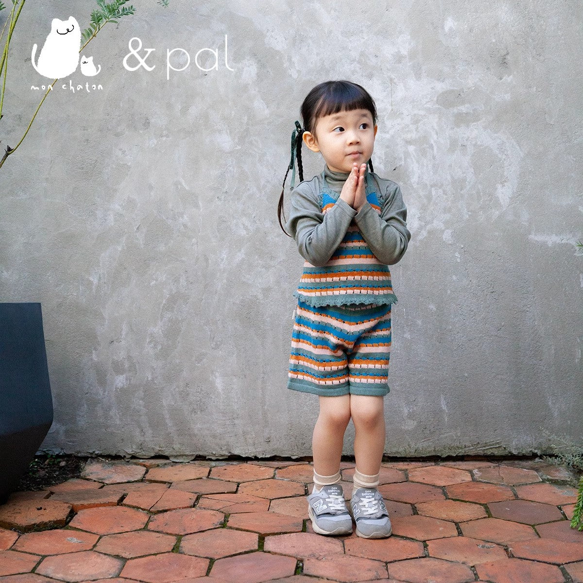 ◎&pal◎Knitted shorts