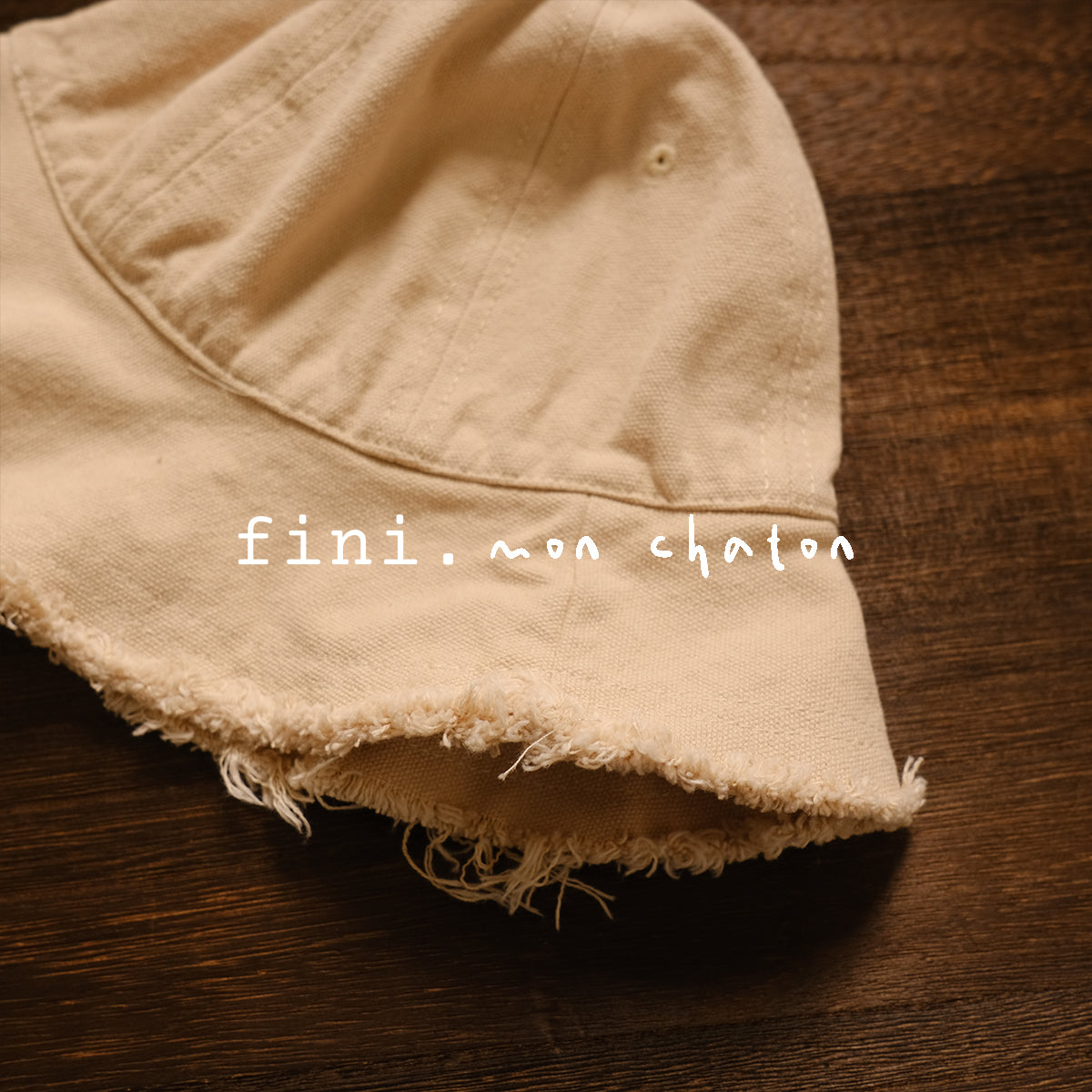 ◎FINI. THE LABEL◎ Fray Hat