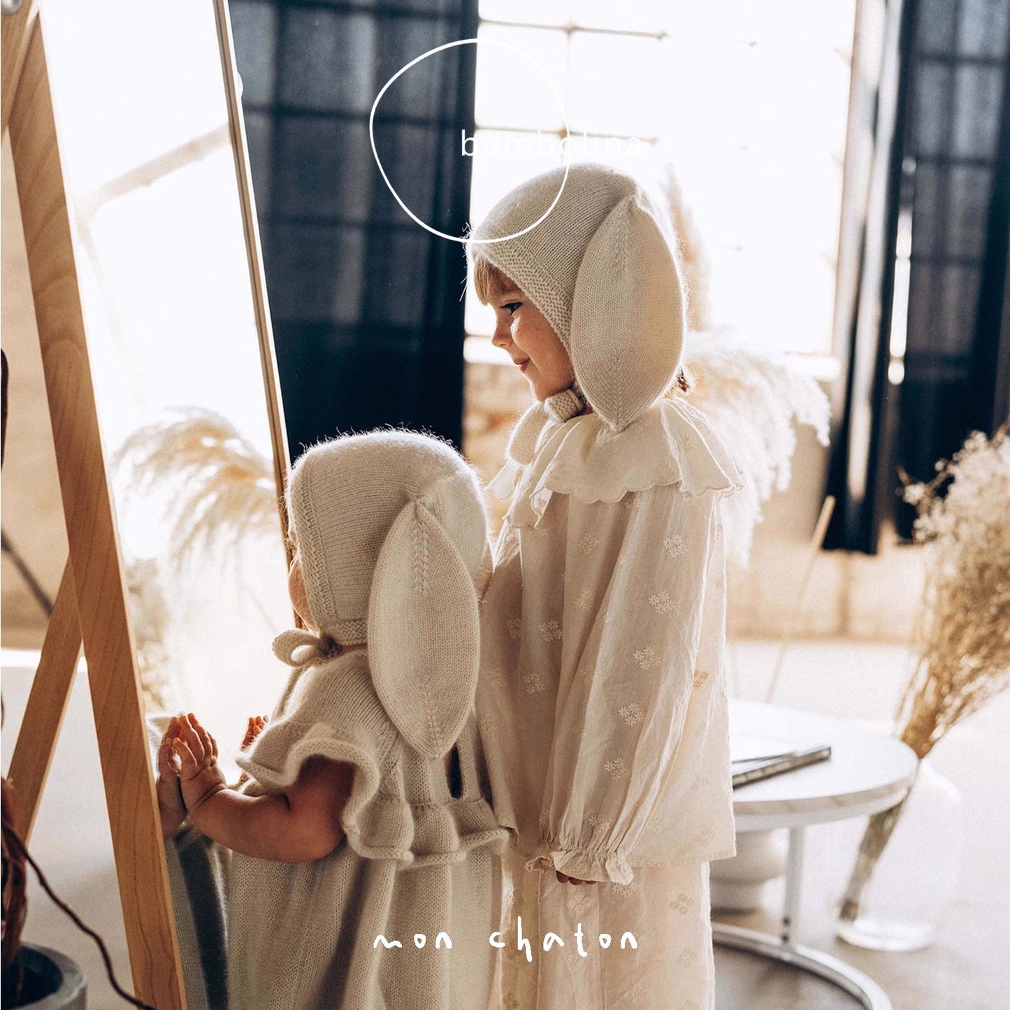 ◎BAMBOLINA◎ Bunny Eeyore cashmere hat