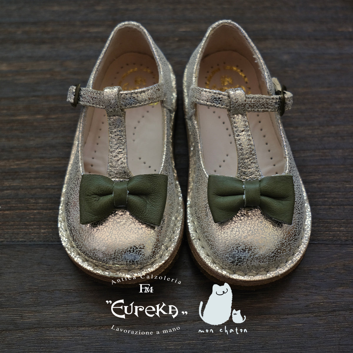 ◎EUREKA◎ T-strap Bow Ballerina