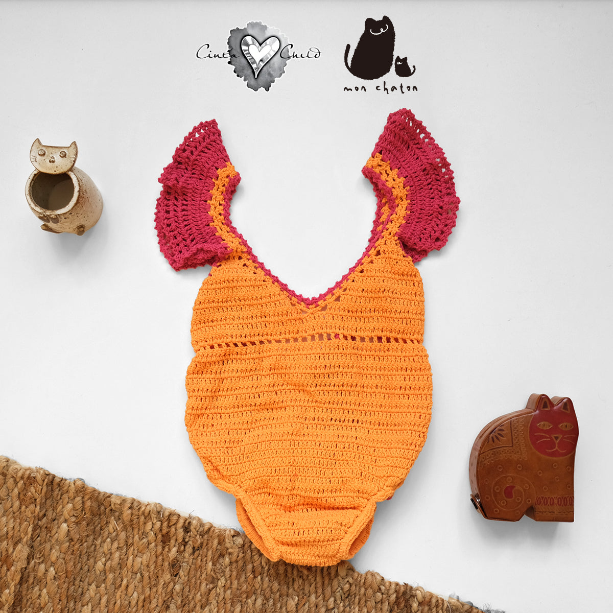 ◎CINTA CHILD◎ Delilah Frill Onepiece Swimwear