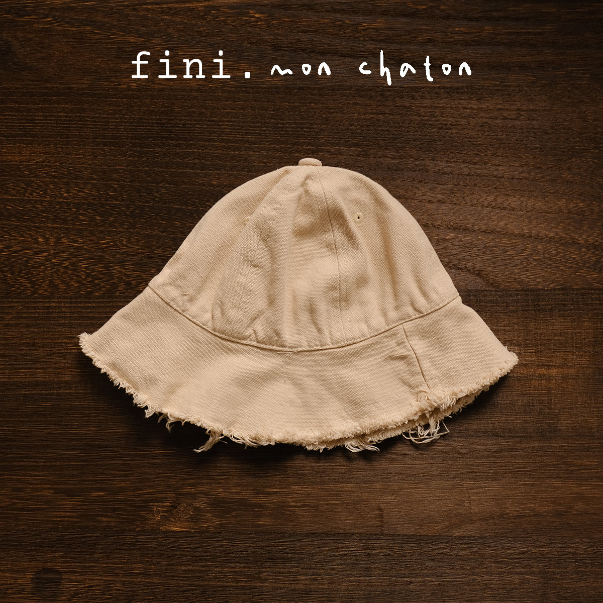 ◎FINI. THE LABEL◎ Fray Hat