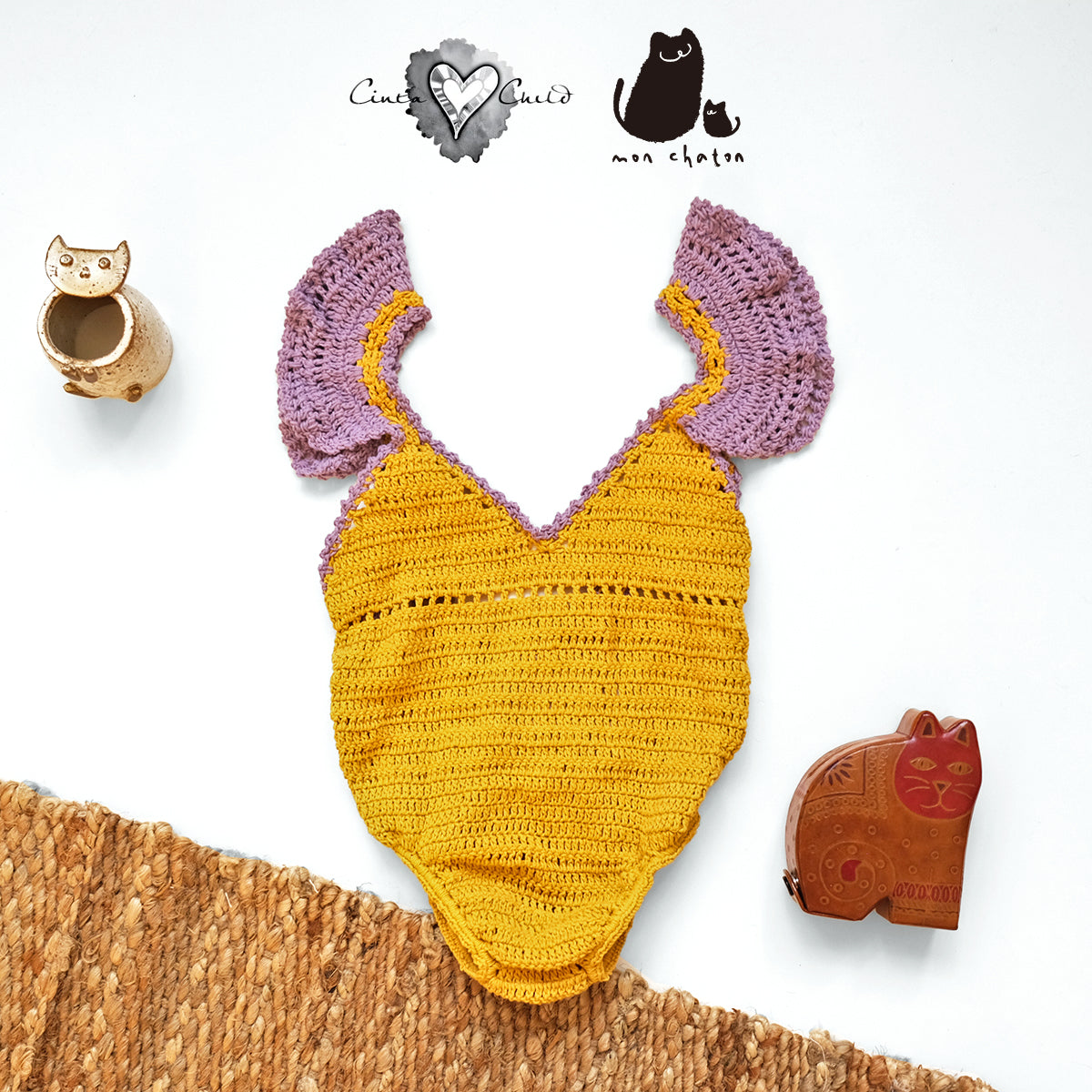 ◎CINTA CHILD◎ Delilah Frill Onepiece Swimwear