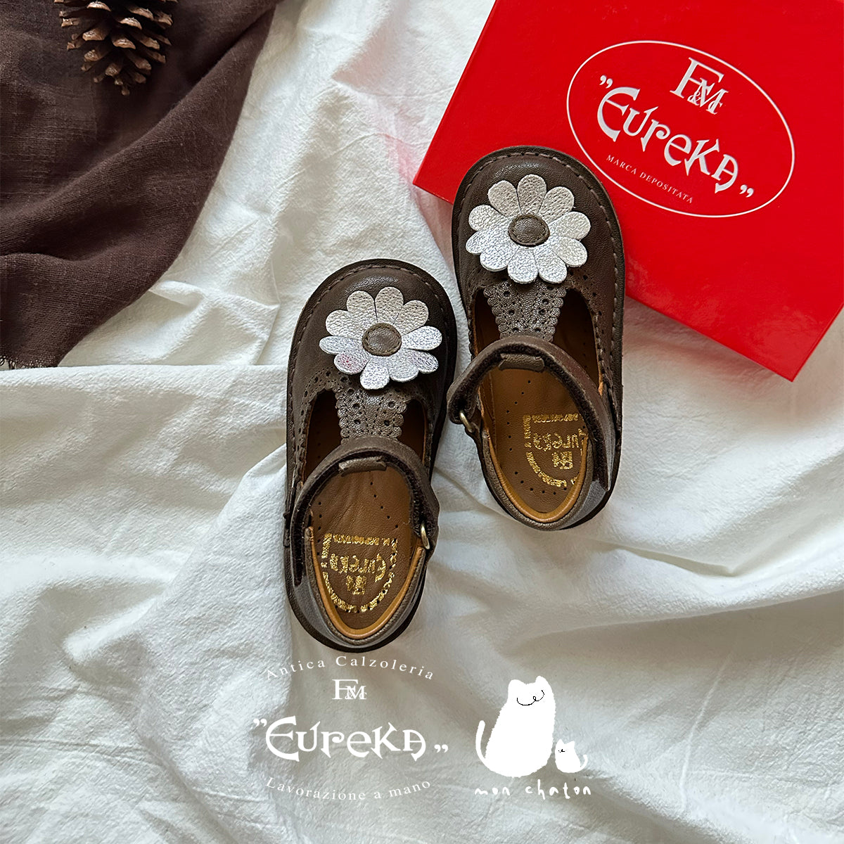 ◎EUREKA◎ T-strap Daisy Ballerina
