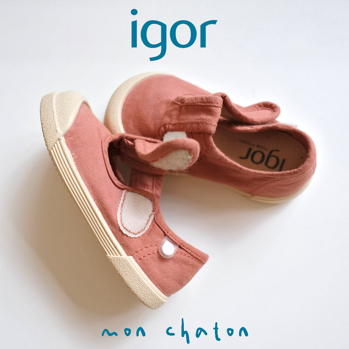 ◎IGOR◎ Barefoot T-Bar Canvas Sneaker
