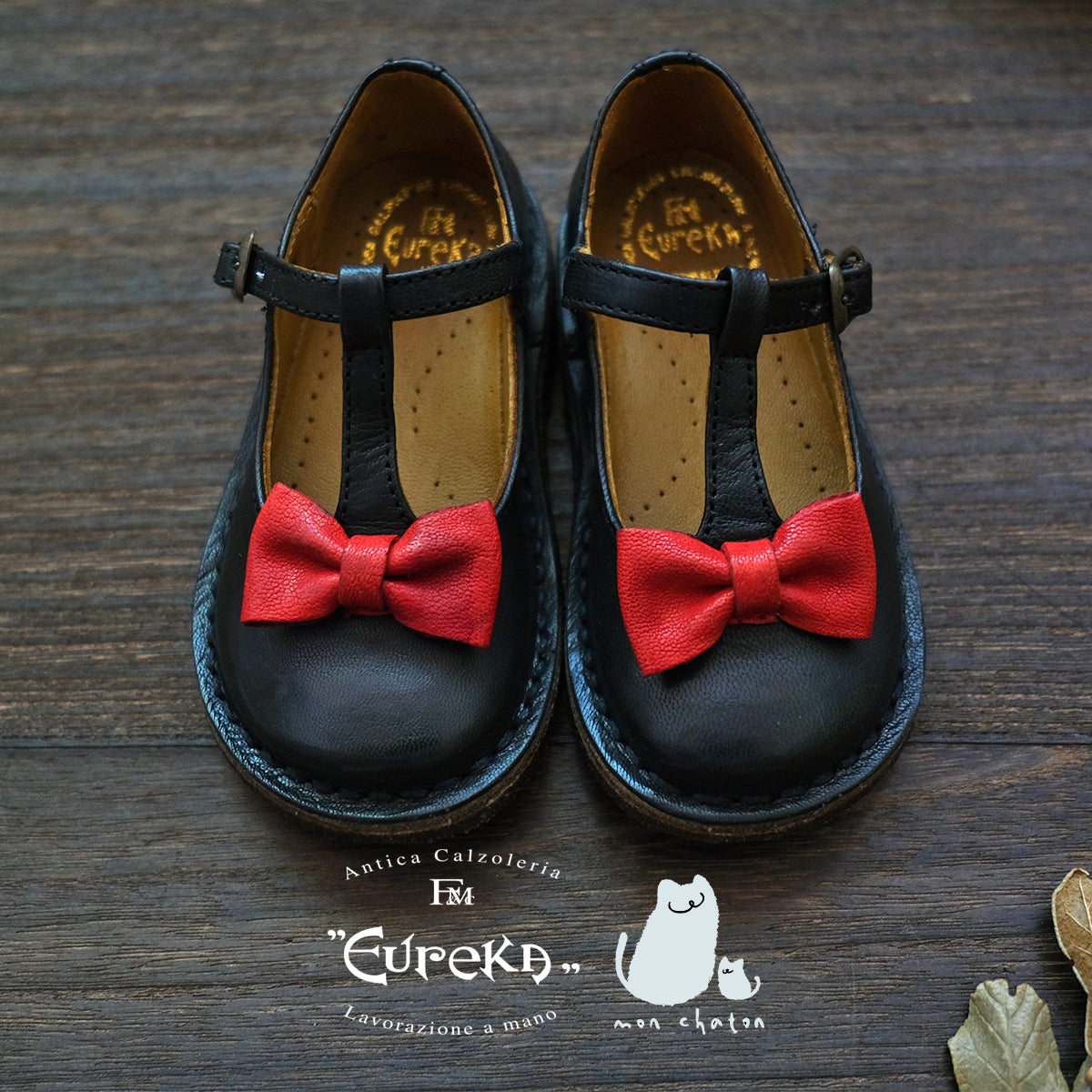 ◎EUREKA◎ T-strap Bow Ballerina