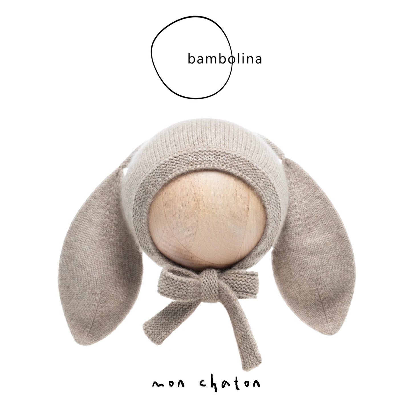 ◎BAMBOLINA◎ Bunny Eeyore cashmere hat