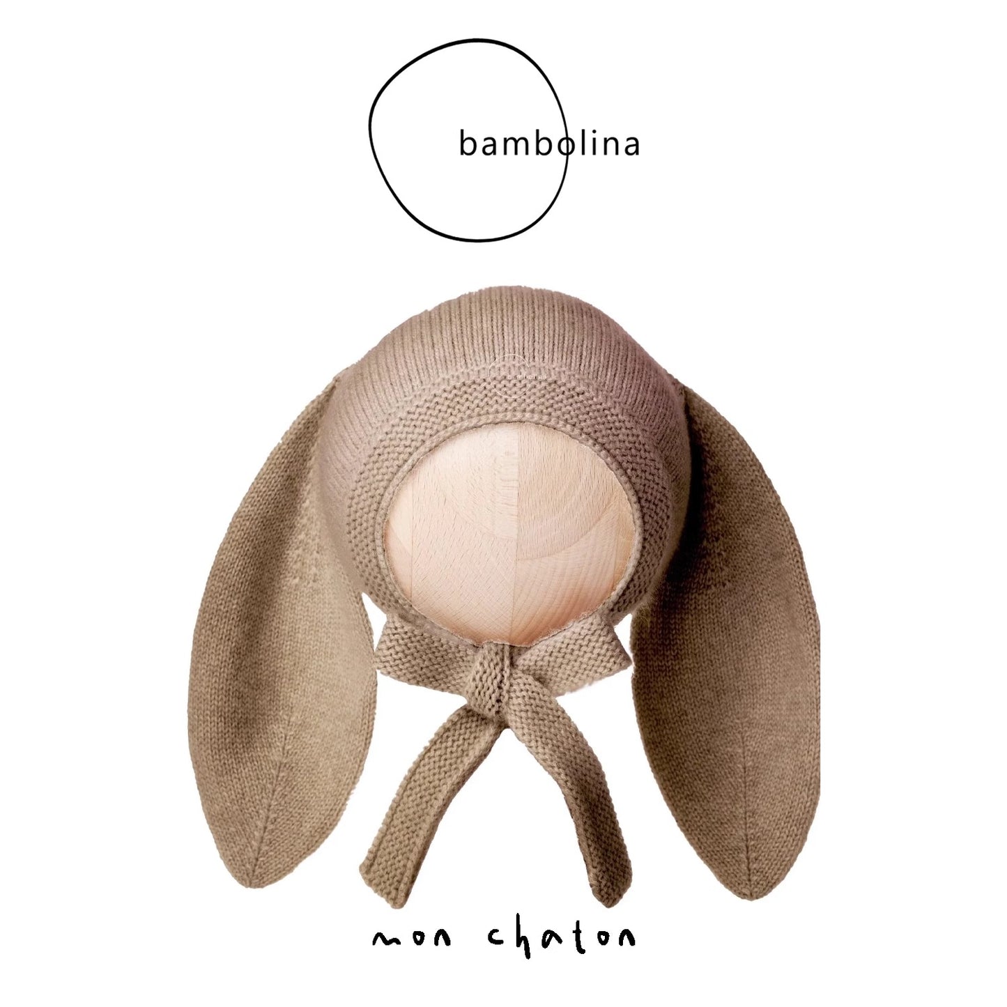 ◎BAMBOLINA◎ Bunny Eeyore cashmere hat