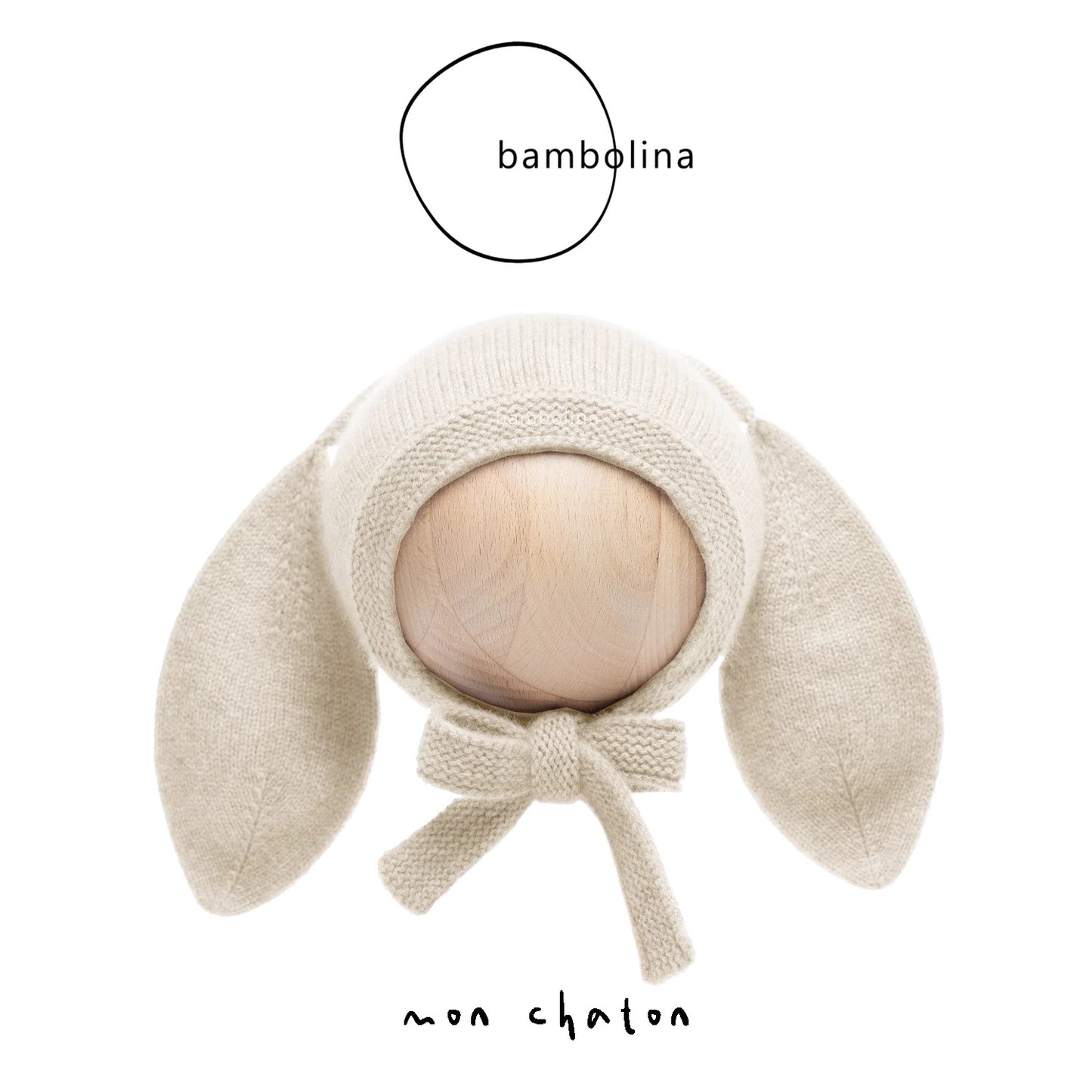 ◎BAMBOLINA◎ Bunny Eeyore cashmere hat