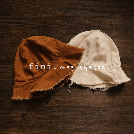 ◎FINI. THE LABEL◎ Fray Hat