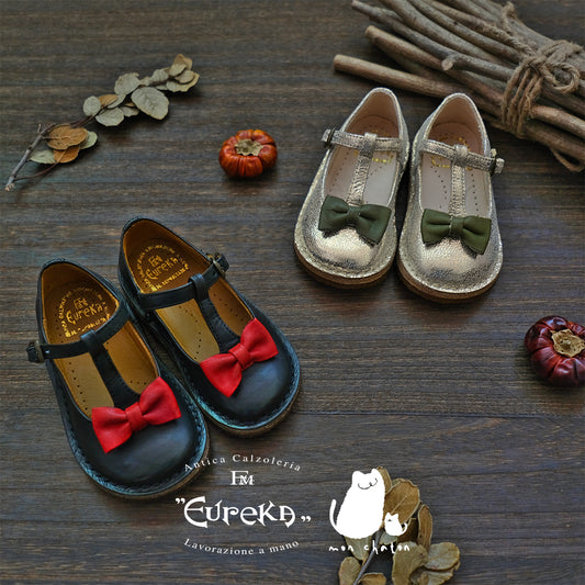 ◎EUREKA◎ T-strap Bow Ballerina