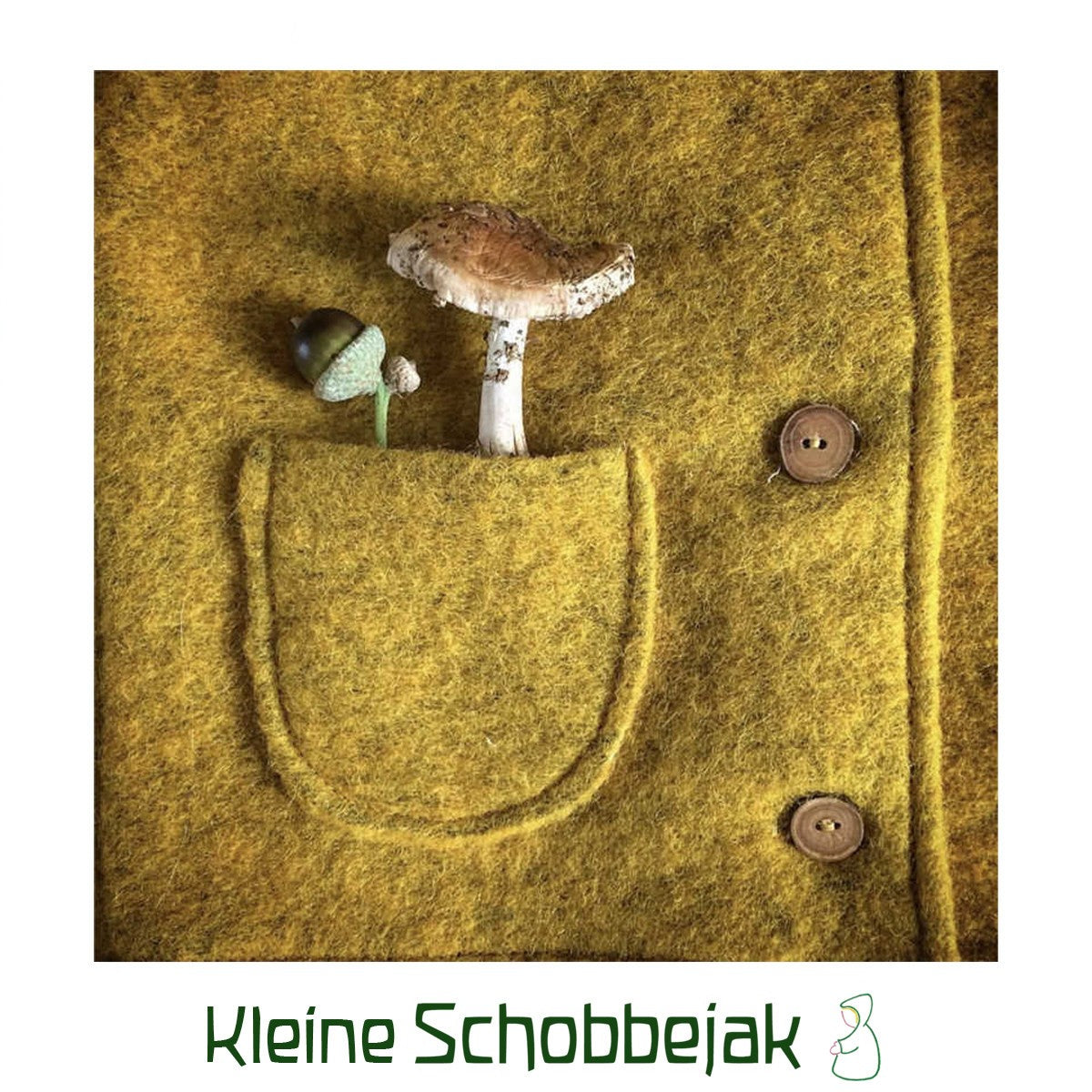◎Kleine schobbejak◎ wool jacket