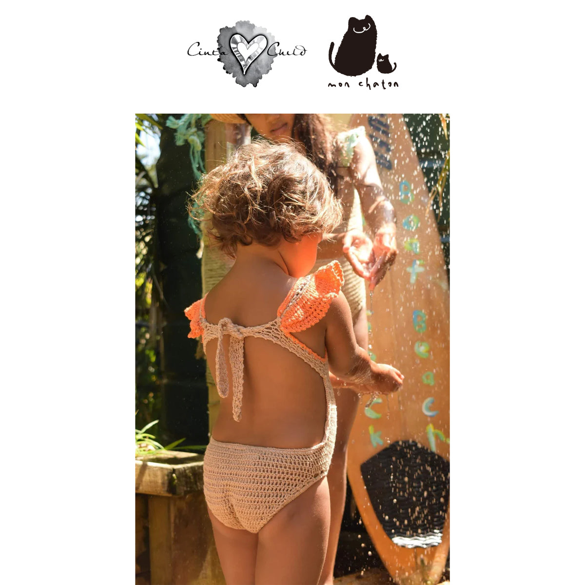 ◎CINTA CHILD◎ Delilah Frill Onepiece Swimwear