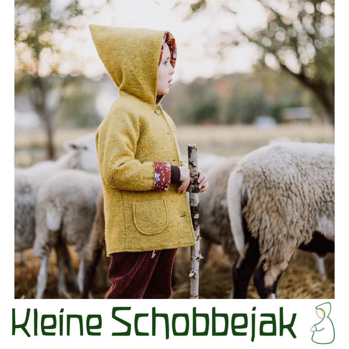 ◎Kleine schobbejak◎ wool jacket