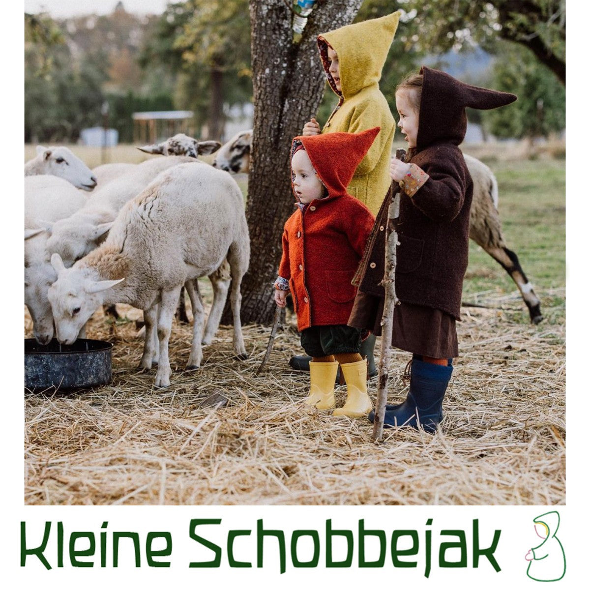 ◎Kleine schobbejak◎ wool jacket