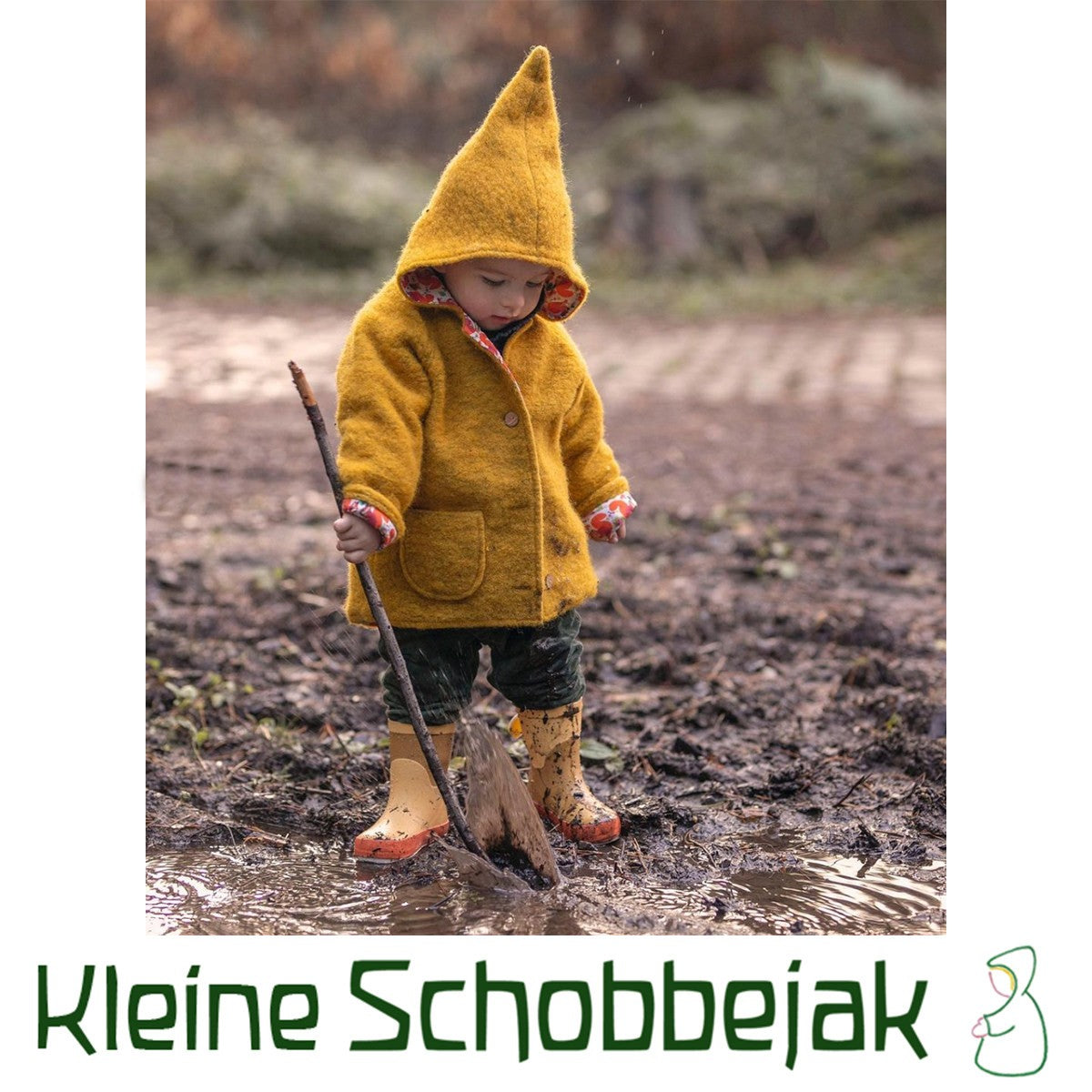 ◎Kleine schobbejak◎ wool jacket