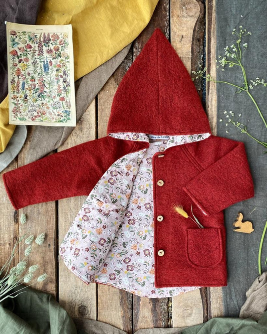◎Kleine schobbejak◎ wool jacket