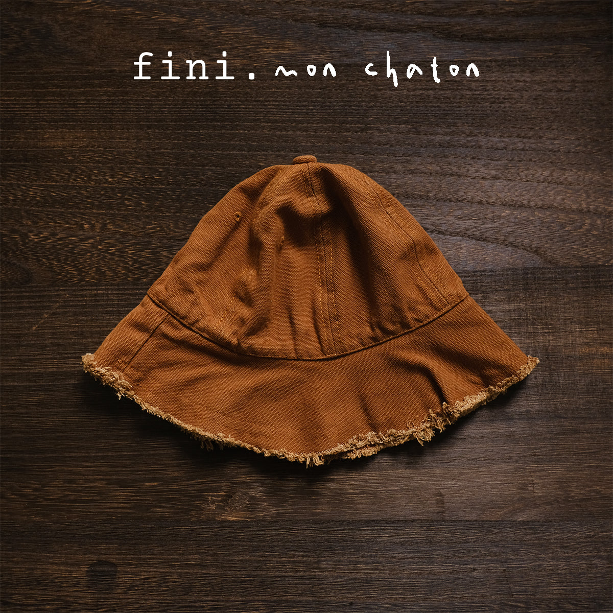 ◎FINI. THE LABEL◎ Fray Hat
