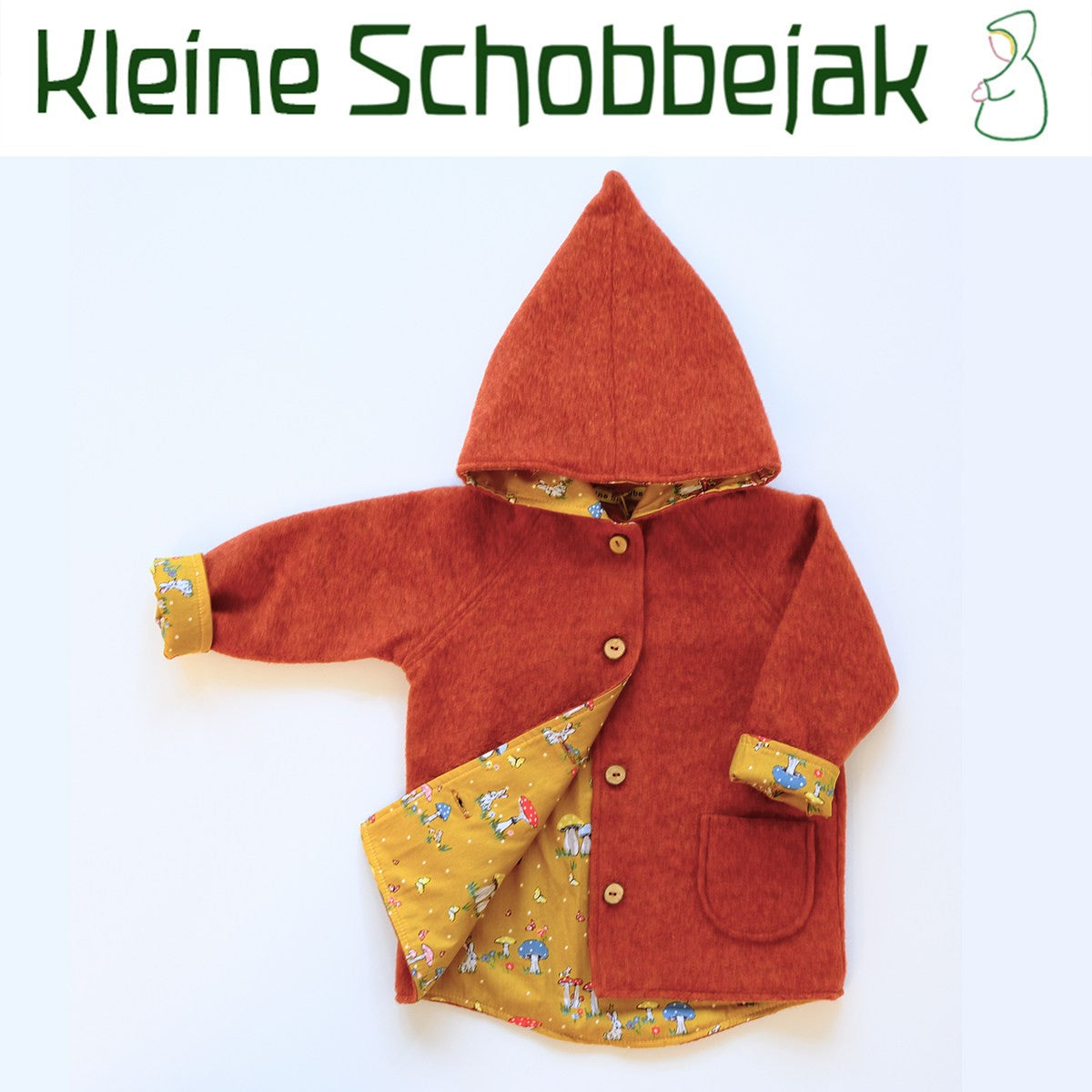 ◎Kleine schobbejak◎ wool jacket